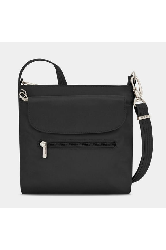 Anti-Theft Classic Mini Shoulder Bag, Black, One Size