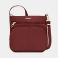 thumbnail image 1 of Travelon Anti-Theft Classic North/South Crossbody Wine - 43310-230, 1 of 7