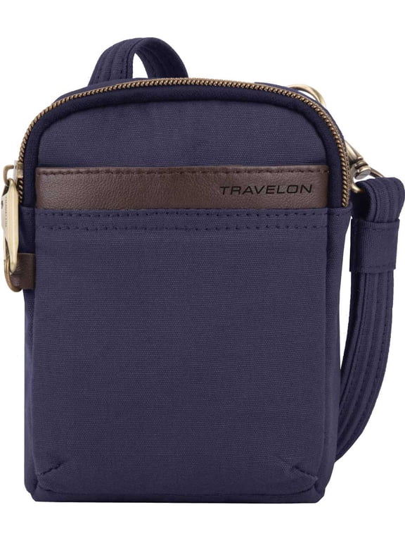 Anti-Theft Courier Mini Crossbody Cross Body Bag, Navy, One Size