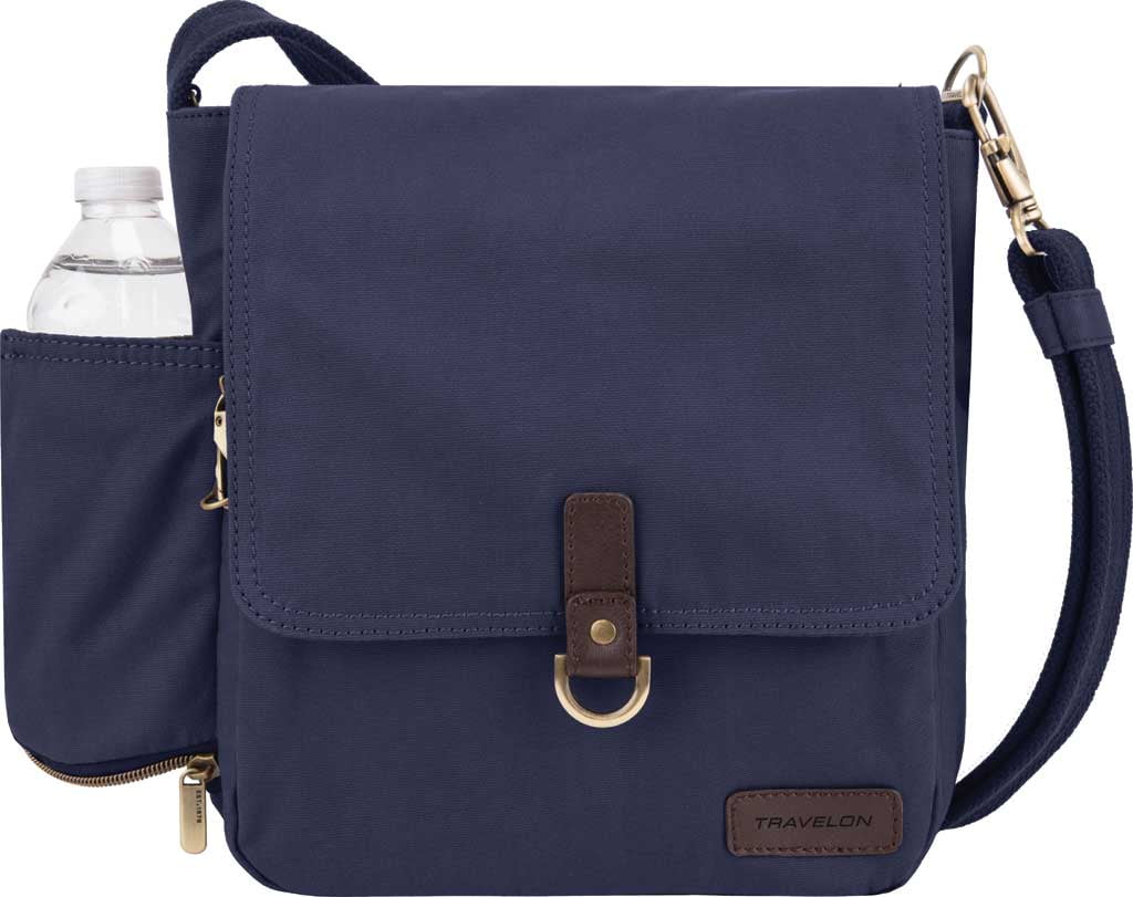 Travelon AntiTheft Courier Tour Bag Navy OSFA