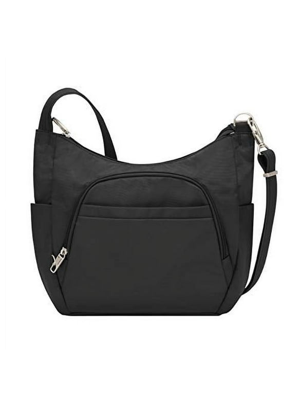 Travelon Anti-Theft Cross-Body Bucket Bag Black - 42757-500 ONE SIZE BLACK
