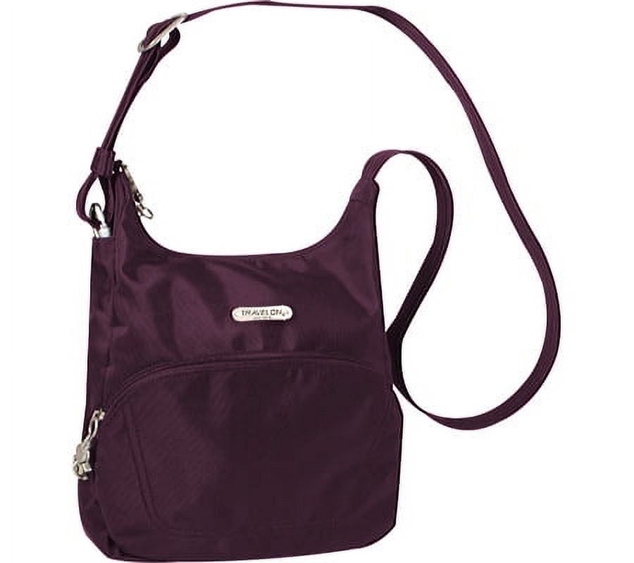 Travelon AntiTheft Essential Messenger Bag Purple OSFA
