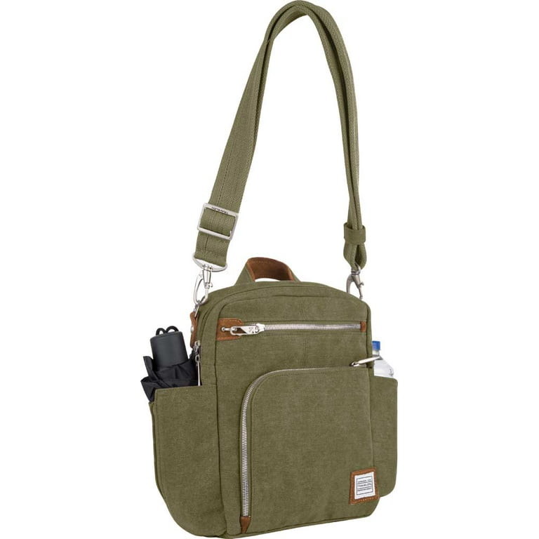 Travelon Anti Theft Heritage Tour Bag Sage OSFA Walmart