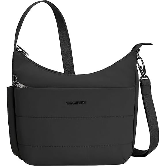 Travelon Anti-Theft Roam Medium Crossbody, Black