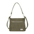 thumbnail image 1 of Travelon: Anti-Theft Side Pocket Hobo Bag with Double Straps (Sage), 1 of 3