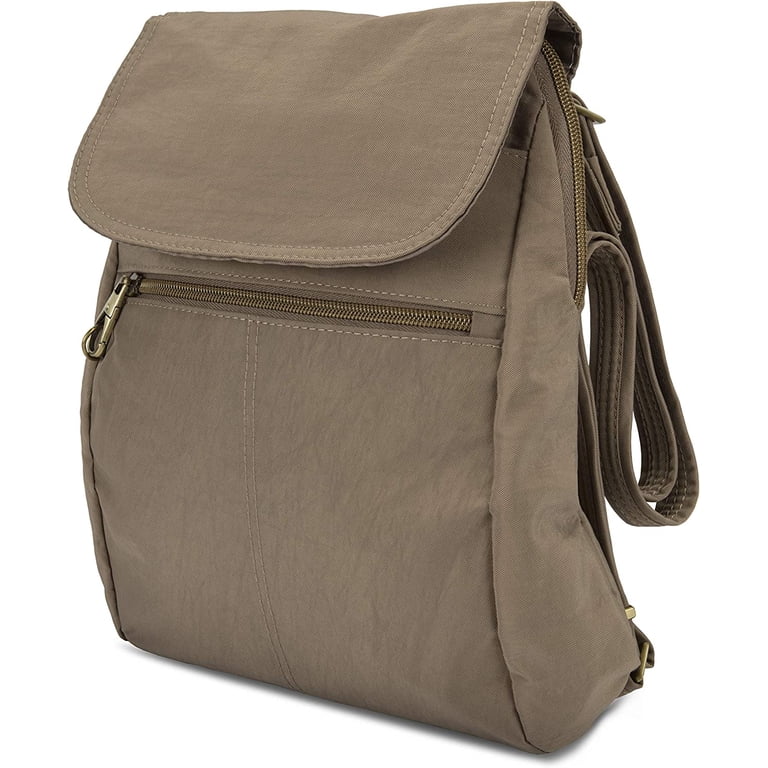 Travelon Anti-theft Signature Slim Backpack, Sable One Size  display picture 3
