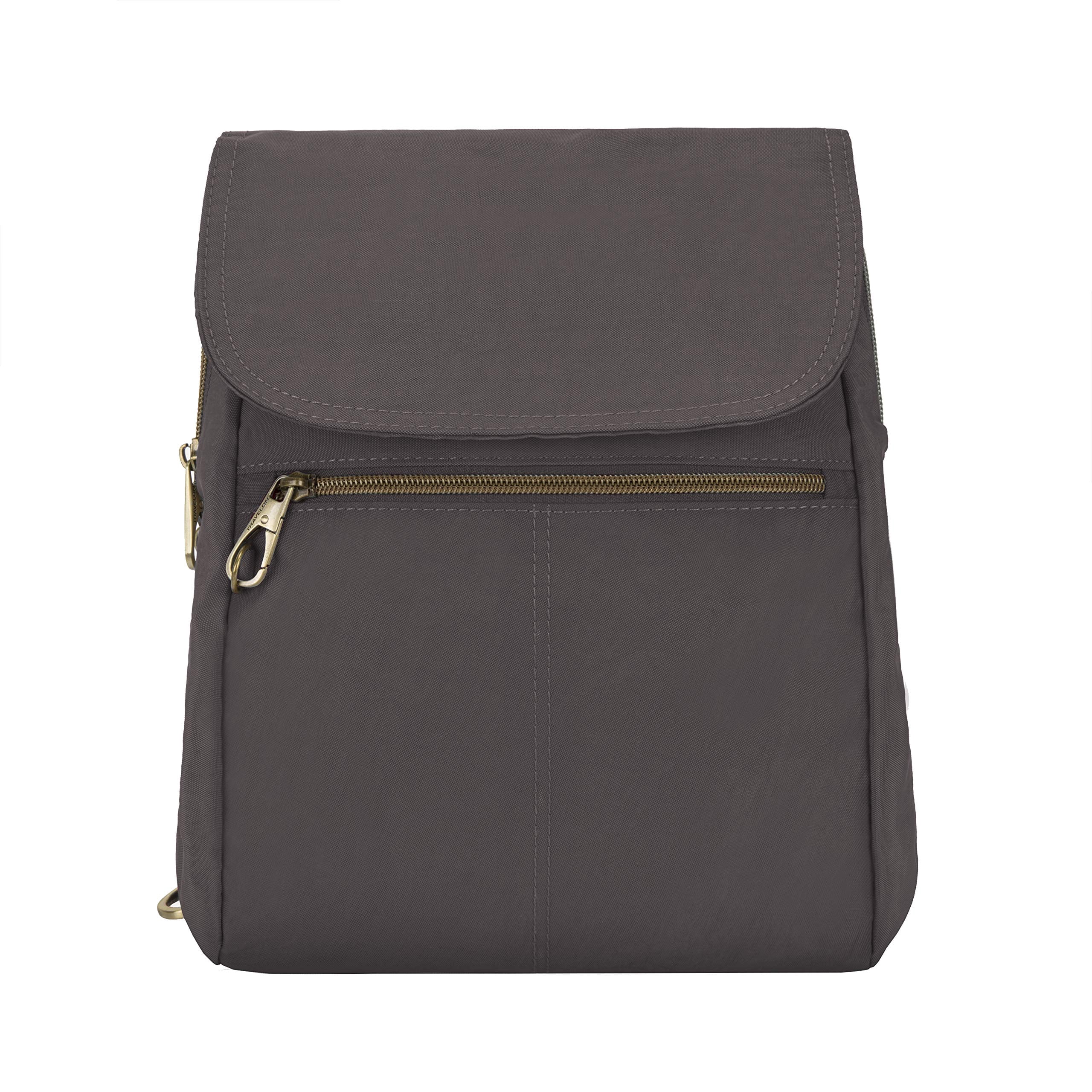 Travelon Anti-theft Signature Slim Backpack, Sable One Size  display picture 2