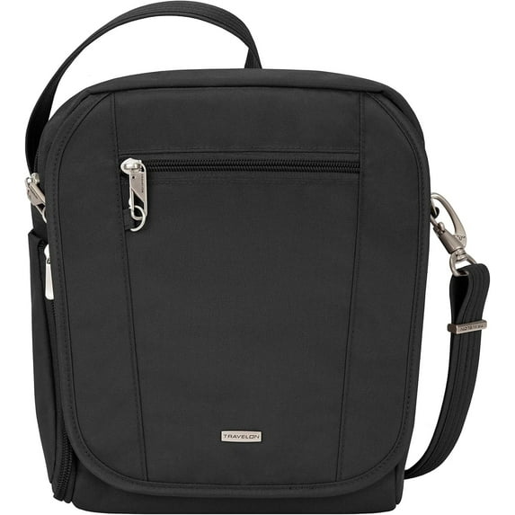 Travelon Luggage Anti-Theft Tour Bag, Medium, Black