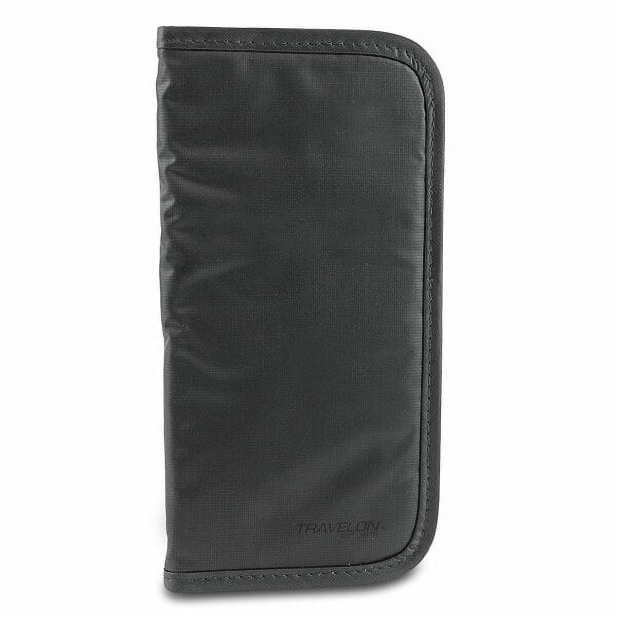 Travelon Luggage Safe ID Checkbook Wallet (Black) - image 1 of 4
