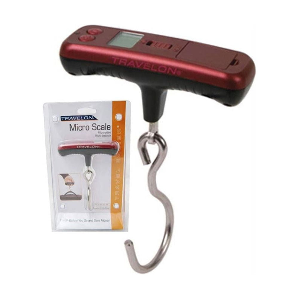 Travelon Micro Luggage Suitcase Scale Digital Hanging Travel Weigh Portable  Hook