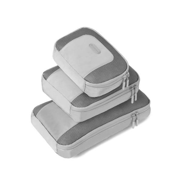 Travelon Packing Intelligence, Pi Never Lost Set of 3 Packing Cubes
