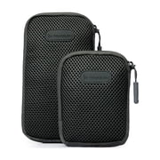 Travelon Pi All Day Set of 2 Accessory Pods, Black