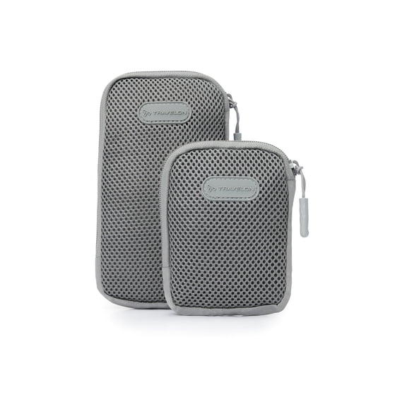 Travelon Pi All Day Set of 2 Accessory Pods, Graphite