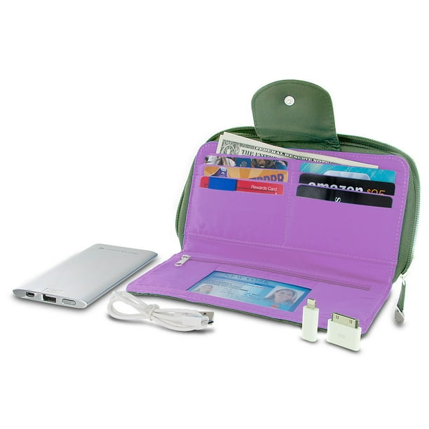 Travelon phone clutch wallet sale