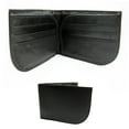 thumbnail image 1 of Travelon RFID Blocking Leather Front Pocket Wallet Id Card Mens Black Billfold, 1 of 5
