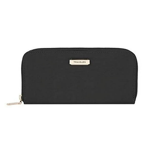 Travelon RFID Blocking Single Zip Wallet - 43398-500