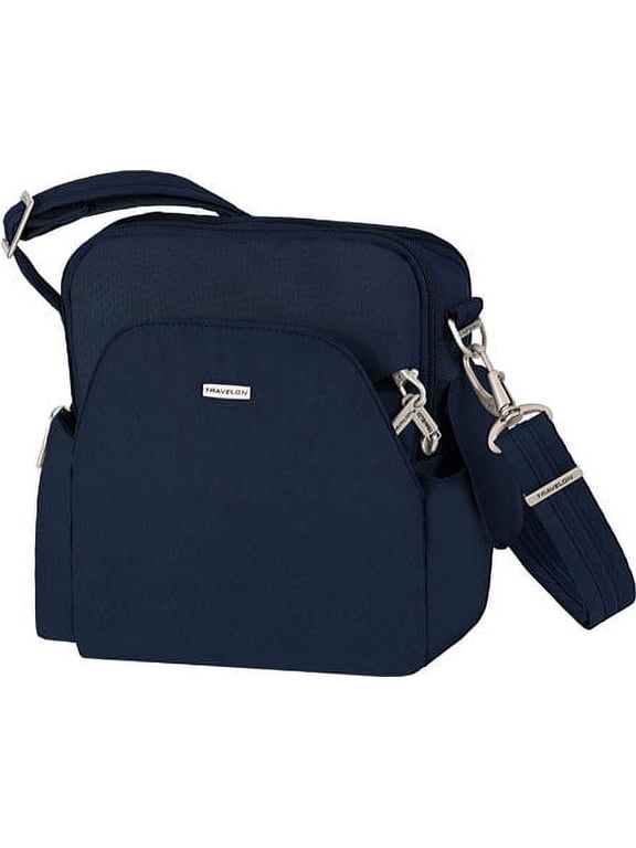 Unisex Anti-Theft Shoulder Bag, Midnight Blue