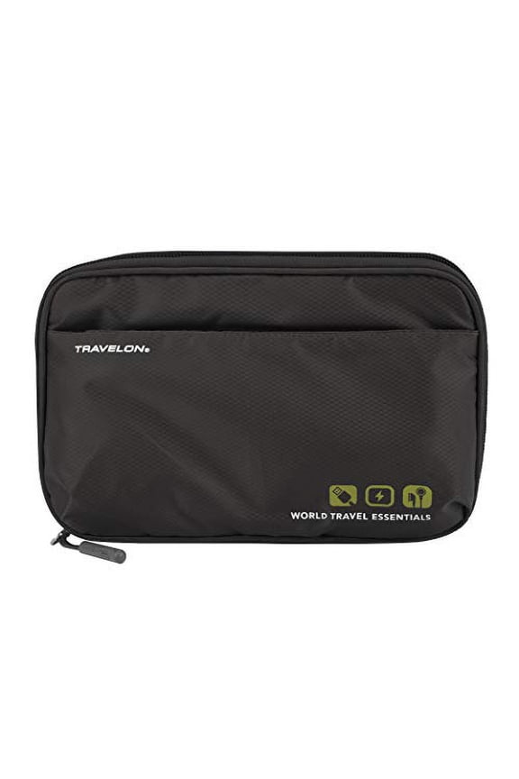 World Travel Essentials Tech Organizer, Black