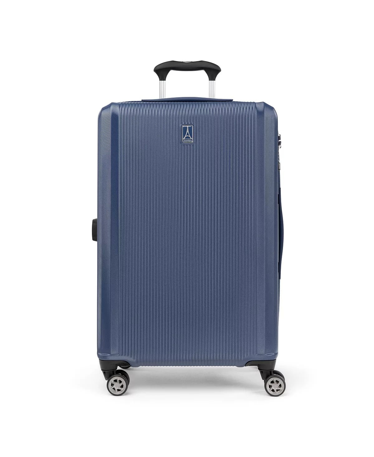 Ocean Blue Medium Check-In Hardside Spinner Luggage with Rubberized Handle