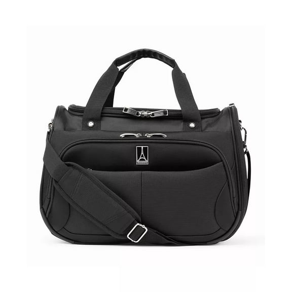 Travelpro JET BLACK WalkAbout 6 UnderSeat Soft Tote, US 10 inch