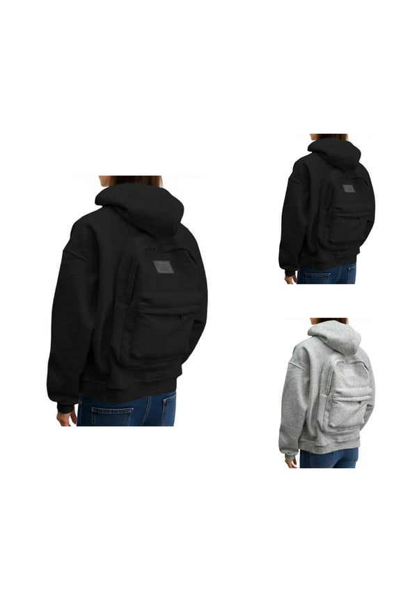 Travelshell Hoodies for Women 2025 Long Sleeve Zip Up Backpack Hoodie with Pockets Hooded Sweatshirt Pullover Tops