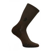 Travelsox TSC 100 Compression Crew Socks- Brown - Large