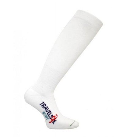 Travelsox TSS 6000 Travelsox Soft Padding OTC Socks- White - Large