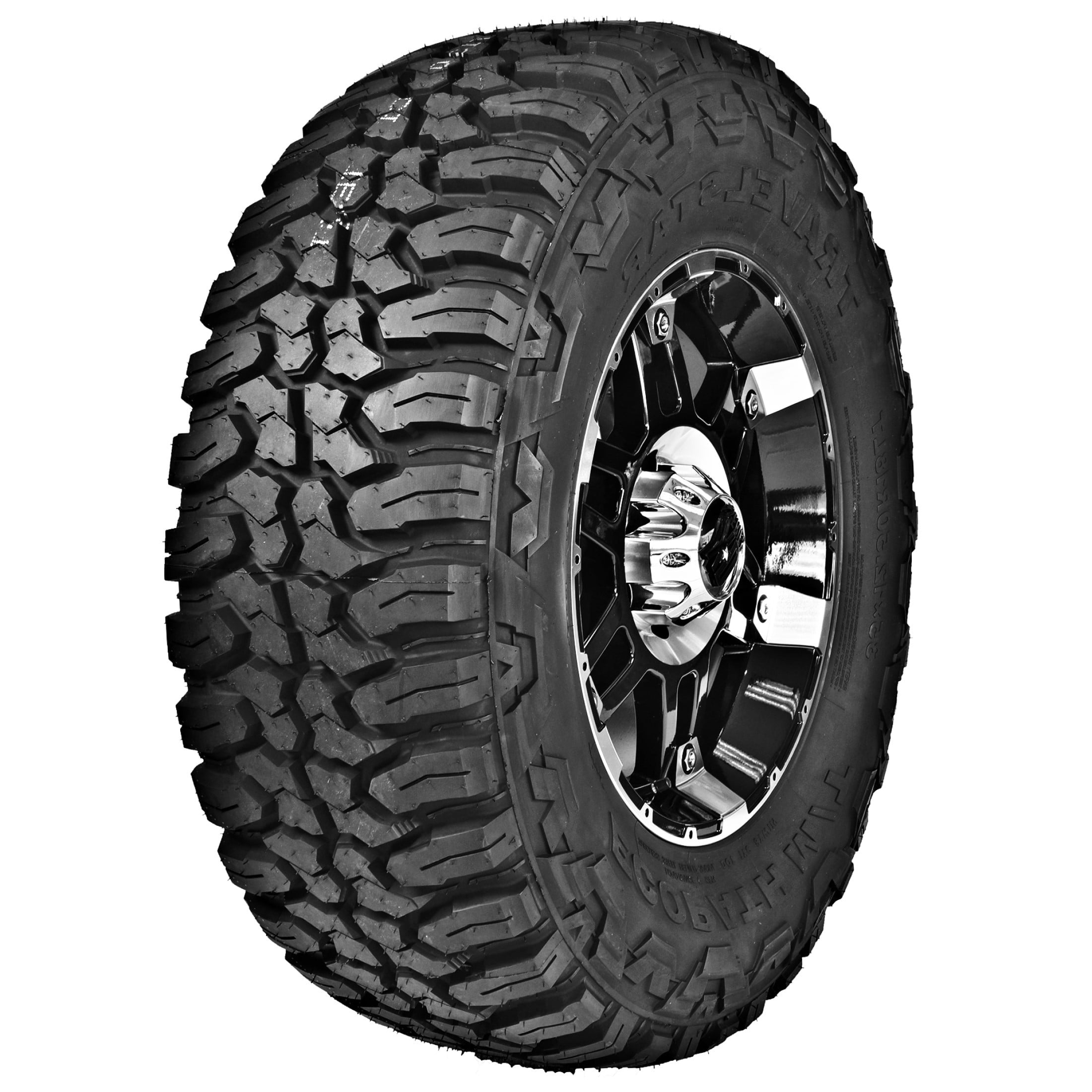 Travelstar ECOPATH M/T 35X12.50R22 12 Ply 121Q Load Range F SUV Light Truck Mud Terrain Tire 35/
