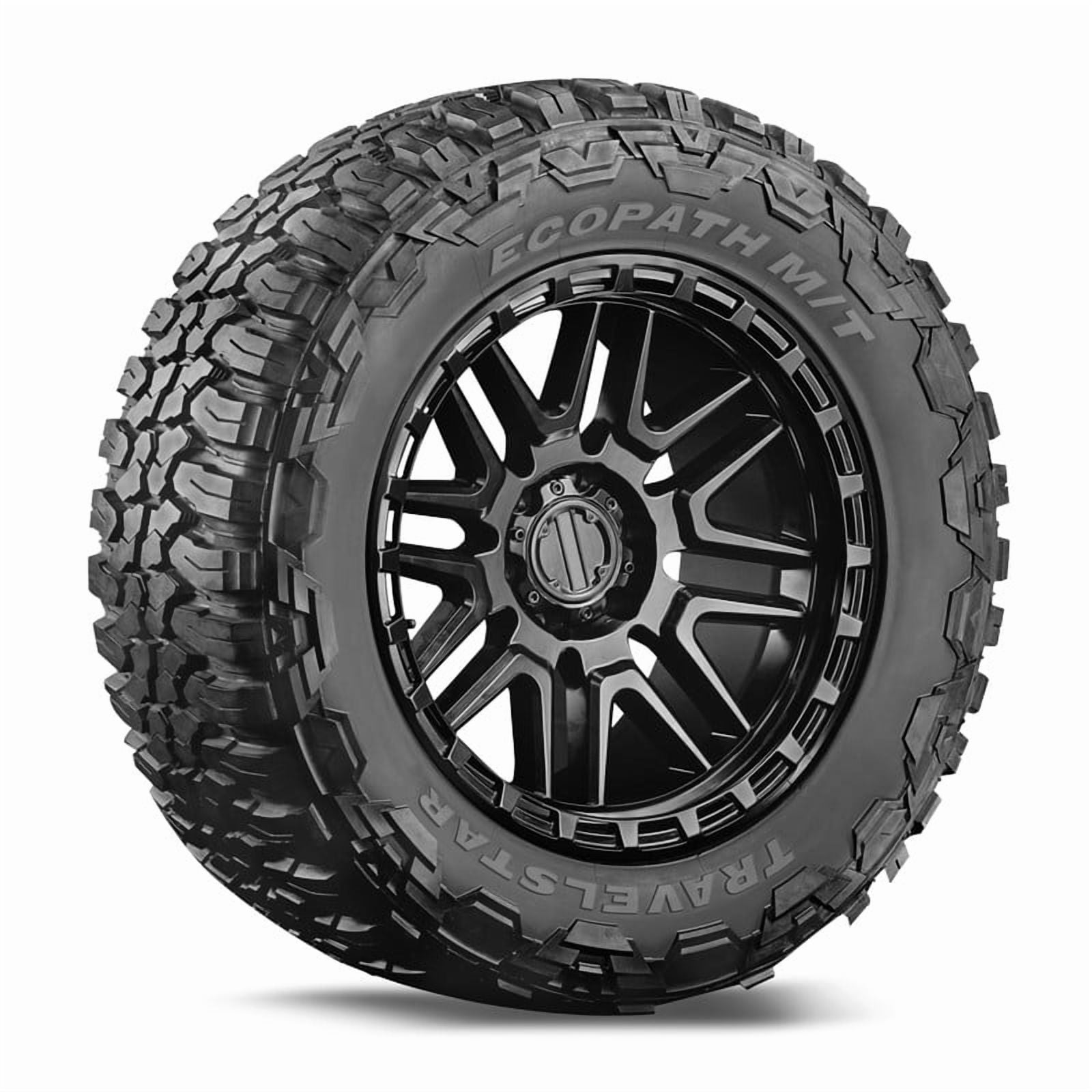 Travelstar EcoPath M/T 33X12.50R20 12 PR Load Range F 119Q SUV Light Truck Mud Terrain Tire 33/12.50/20 (Tire Only) Sansujyuku sansujyuku.com