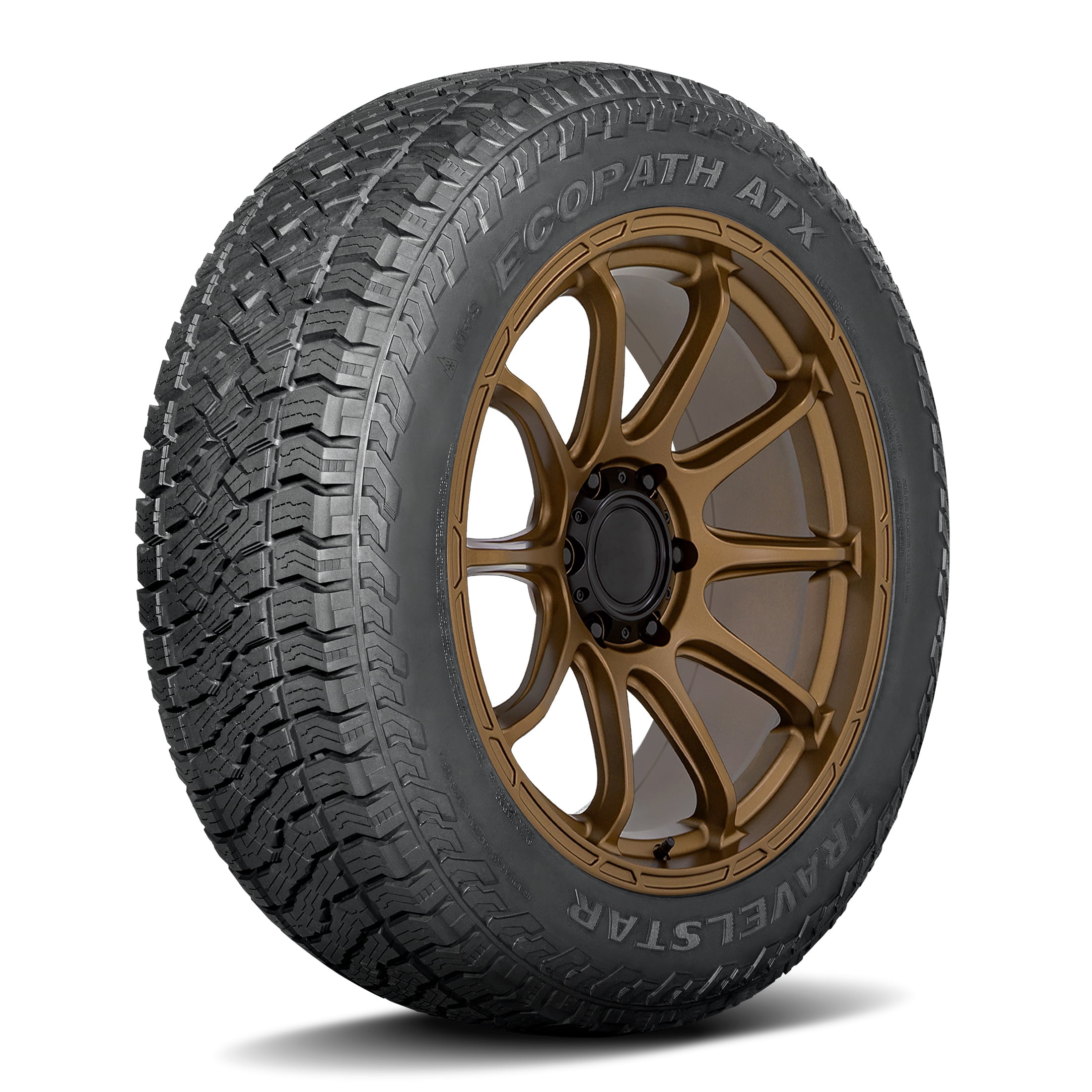 Travelstar Ecopath ATX 245/60R20 107H All Terrain All Season 3PMSF A/T SUV Crossover Tire (No Rim)