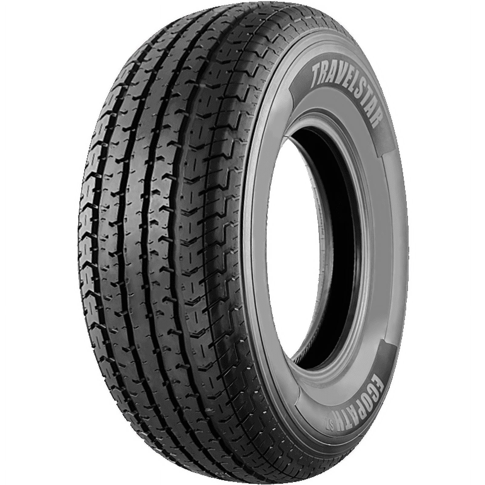 Travelstar Ecopath ST ST205/75R15 8 Ply 107M Load D Radial Trailer Tire - ST 205/75R15(Tire Only)
