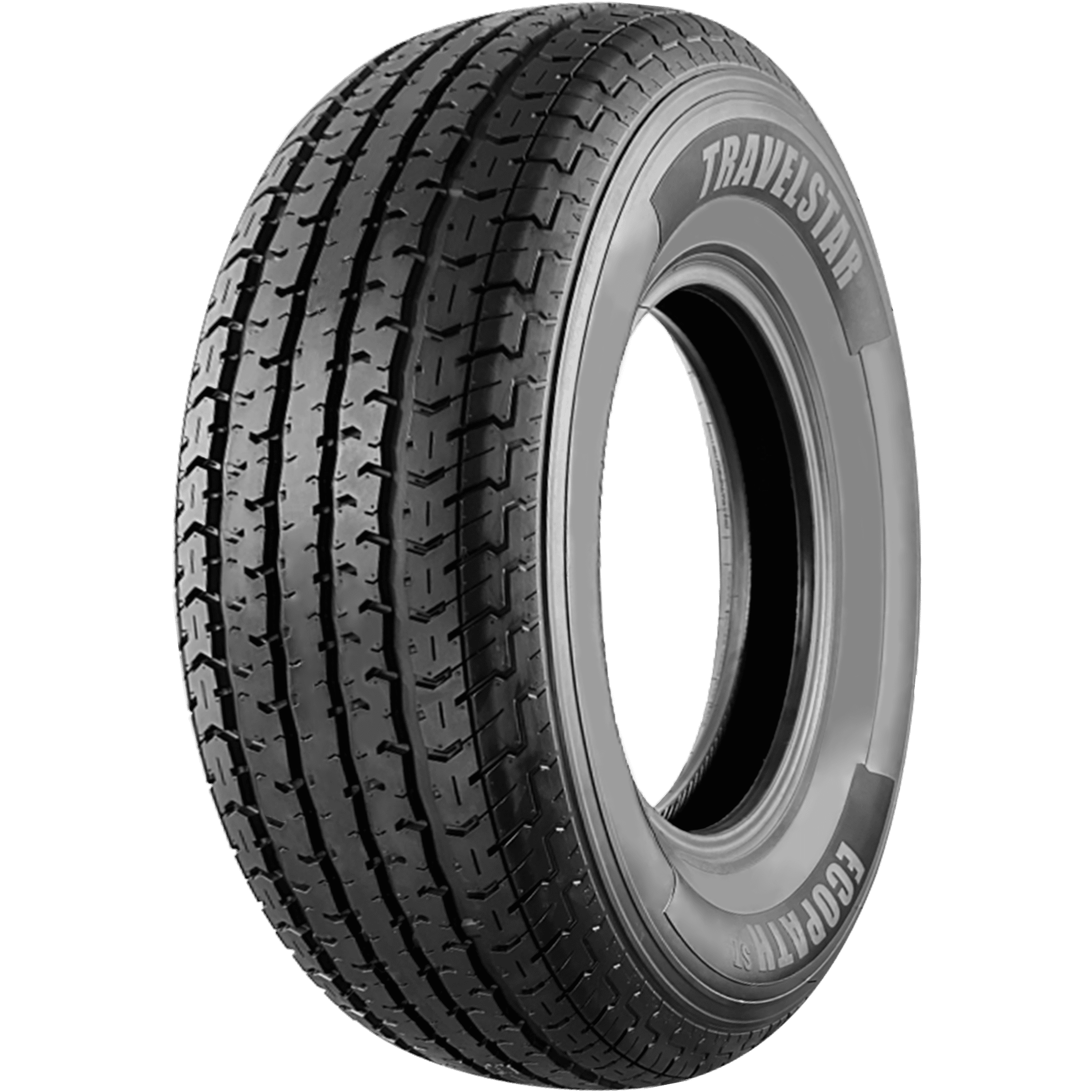 Travelstar Ecopath ST ST235/80R16 12 Ply 127M Load F Radial Trailer Tire - ST 235/80/16(Tire Only)
