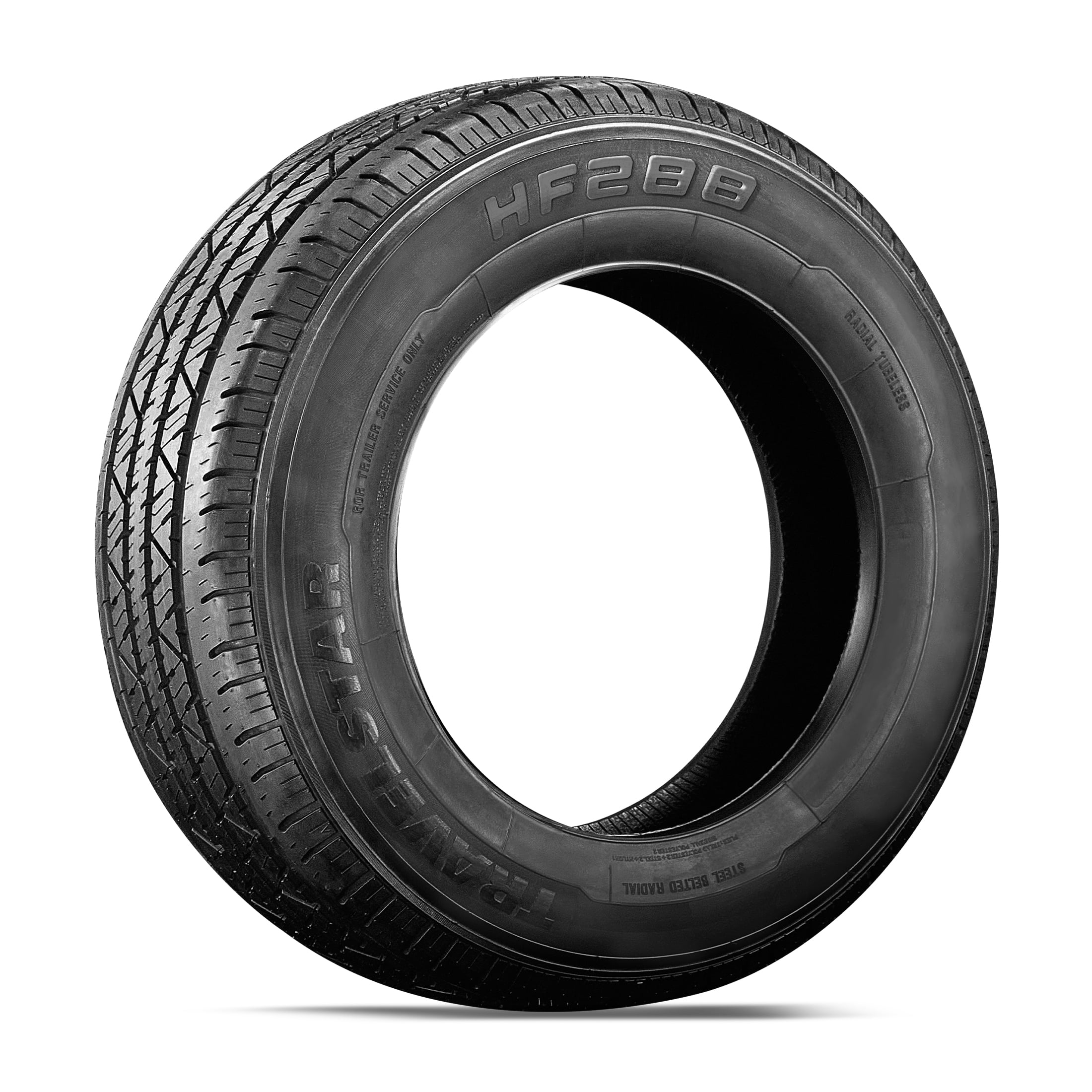 Travelstar HF288 ST175/80R13 ST175/80/13 8 Ply Load Range D 97/93N Radial Trailer Tire(No Wheels)