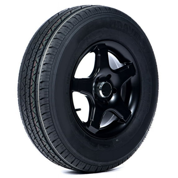 Travelstar HF288 All Season ST205/75R15 ST205/75/15 8 Ply Load Range D 107/102N Trailer Tire(No Rim)