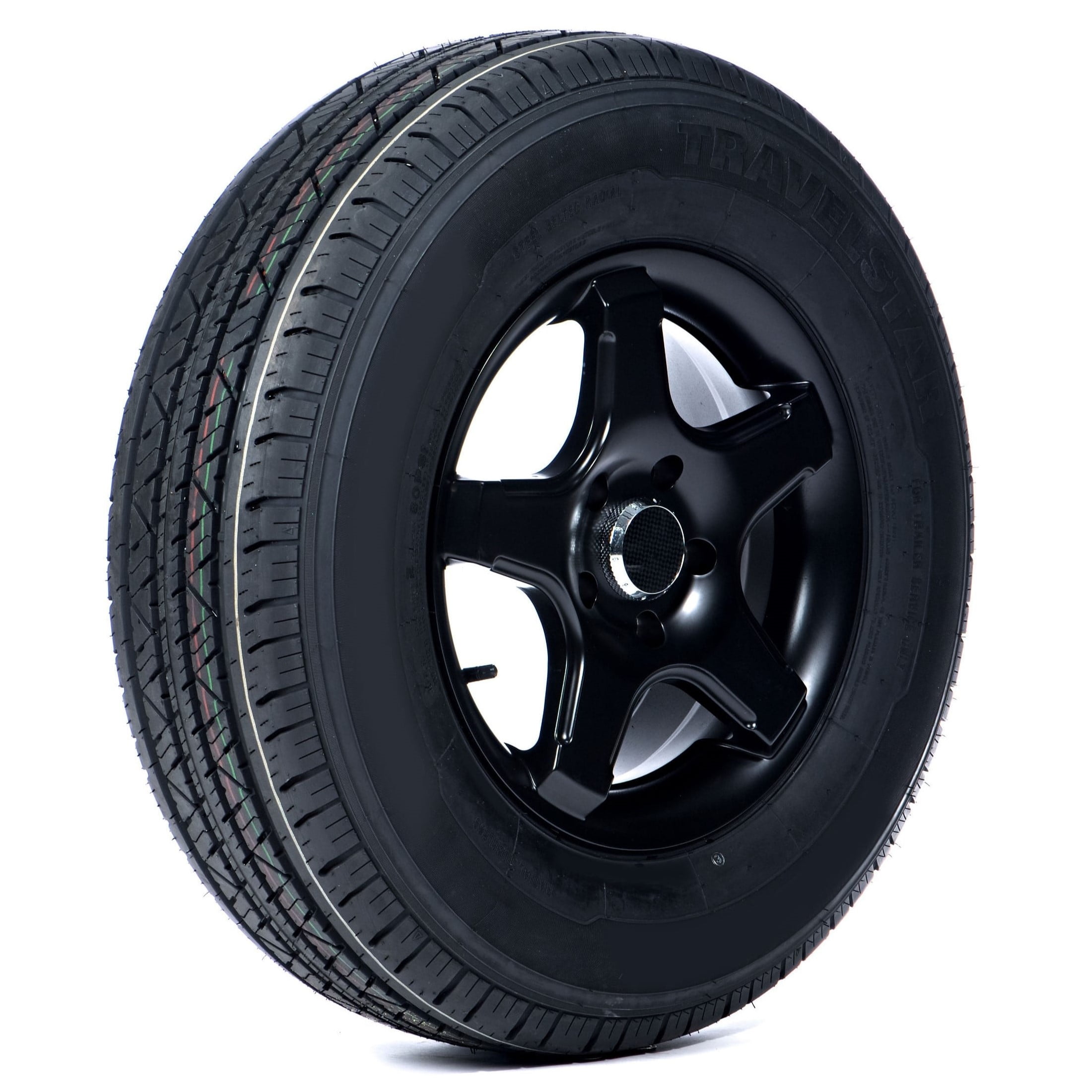 Travelstar HF288 ST215/75R14 6Ply 102N Load Range C Trailer Tire ST215/75/14(Tire Only)