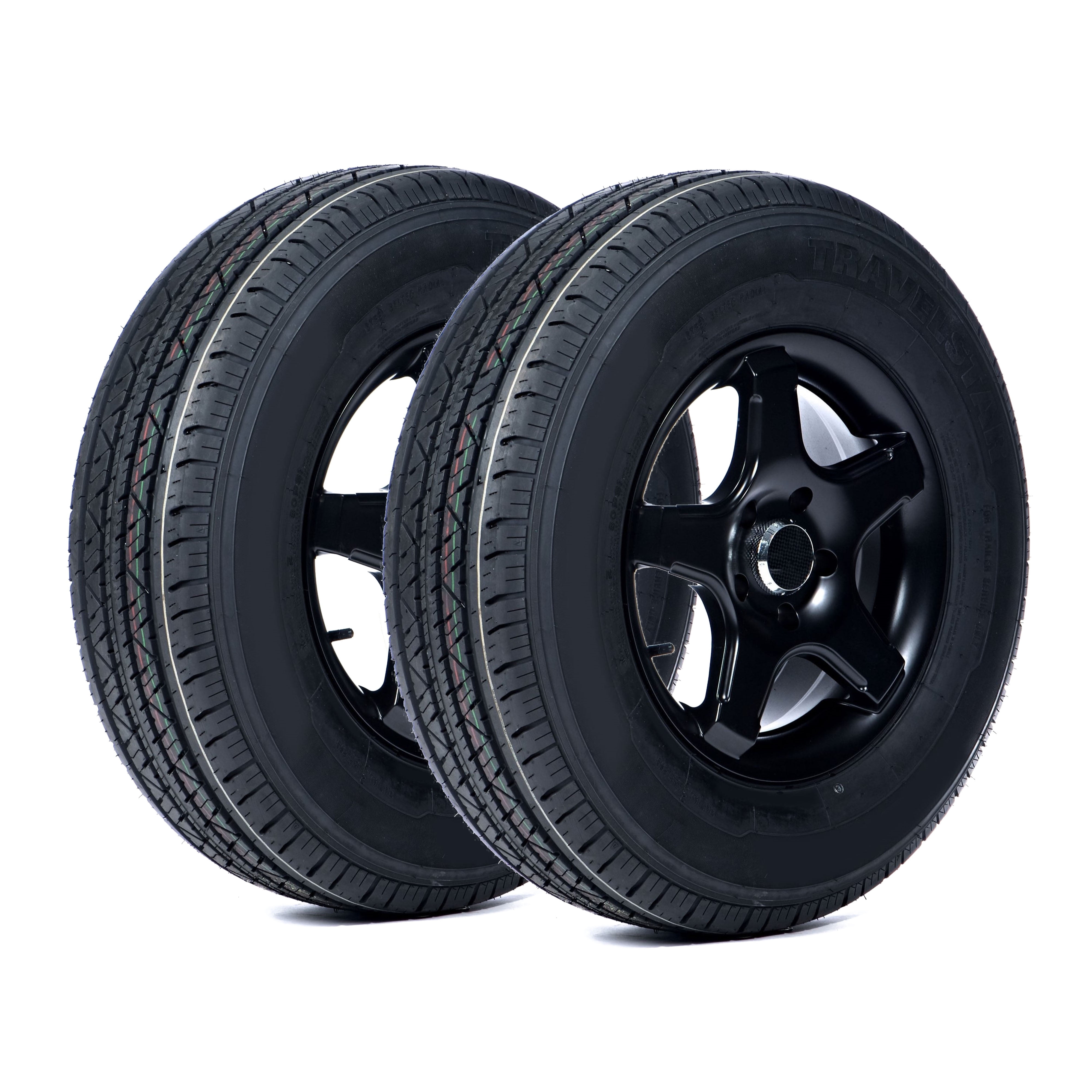 Travelstar HF288 ST235/85R16 12 Ply 128M Load Range F Radial Trailer Tire - ST 235/85/16,Set of 2(Tire Only)