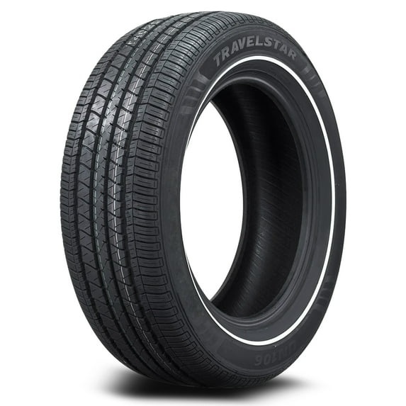 Travelstar UN106 All Season 225/60R16 225/60/16 98T Passenger Tire Narrow White Wall 9mm(No Rim)