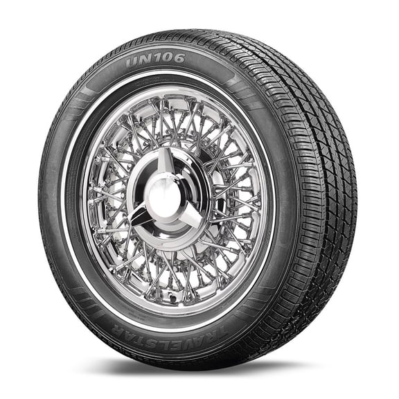 Travelstar UN106 225/60R17 99T All Season Passenger Tire 225/60/17 Narrow White Stripe 9mm(Tire Only)