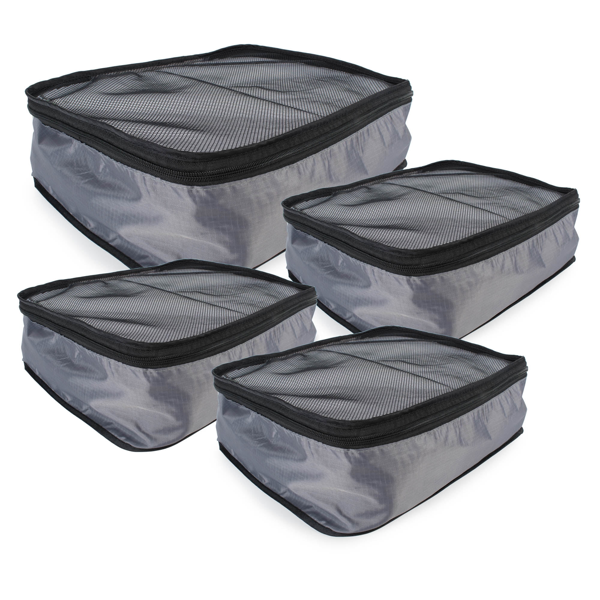 TraveltoGO 4-Piece Set of Packing Cubes - Lightweight Travel Organizers ...