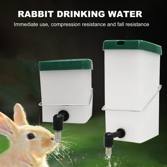 Travelwant 0.5/1L Small Animal Water Bottle. Non-Drip Waterer for Small Pet, Guinea Pig, Bunny, Hamster, Ferret, Rabbit, Mouse, no Leak no Mess Hanging Mount Drinker, BPA Free