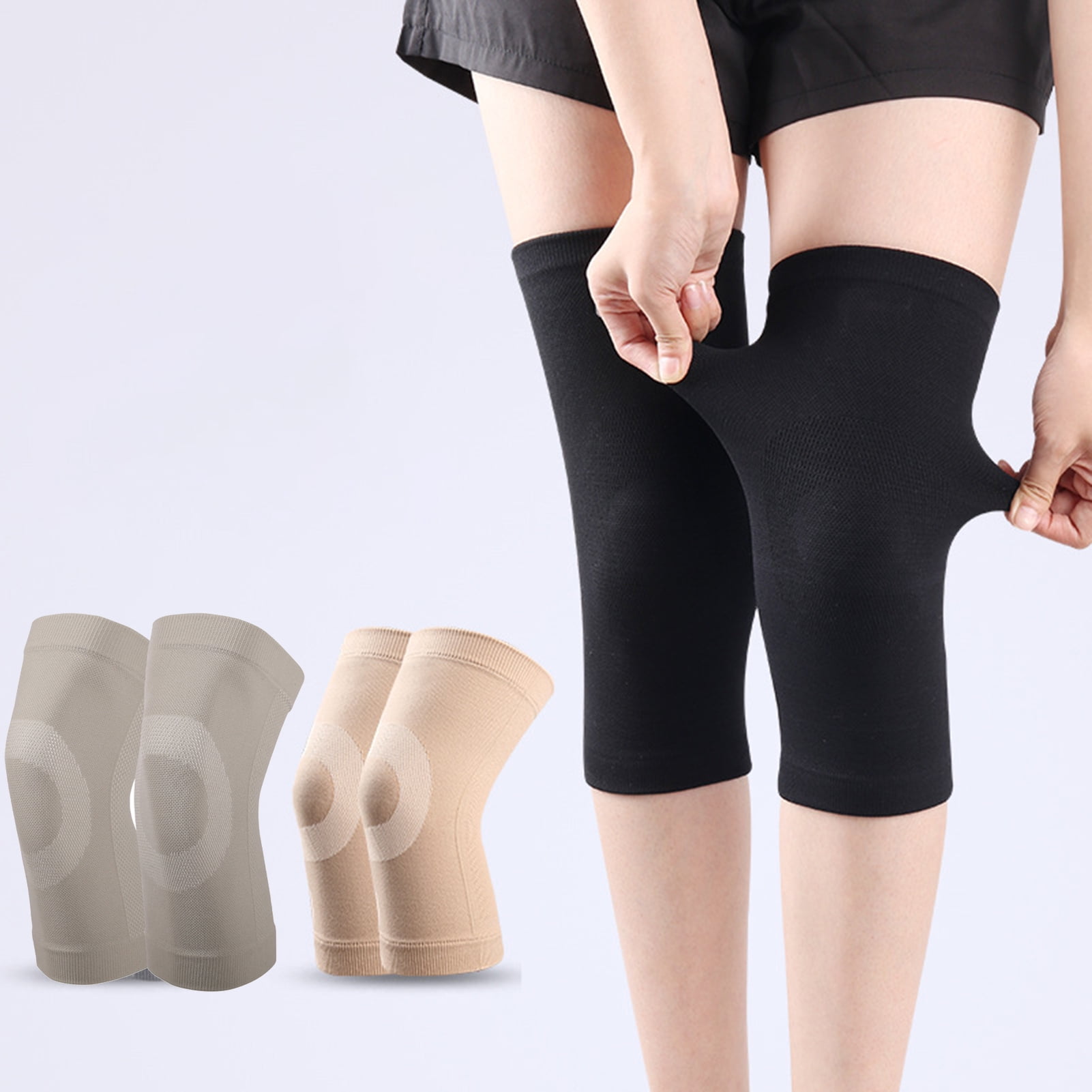 Travelwant 1 Pair Volleyball Knee Pads for Dancers, Soft Breathable