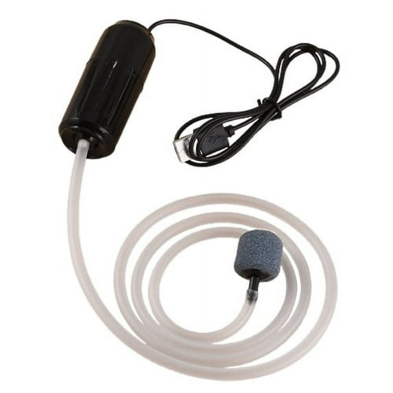 Travelwant 1 Set Aquarium Air Pump with Hanging Buckle USB Power Silent Fish Tank Air Compressor Aerator for Seafood Oxygenation for Aquarium Oxygenation, Outdoor Fishing, Seafood Oxygenation