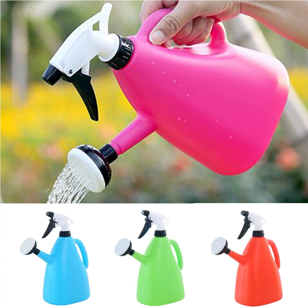 Travelwant 1000ml Watering Can for Indoor Outdoor Plants, Adjustable Rotating Nozzle Watering
