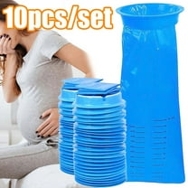 Travelwant 10Pcs 1000ML Vomit Bags Disposable Barf Bags - Emesis Puke Bags - Throw up Bag for Car, Aircraft, Nausea Bag for Travel Motion Sickness, Disposal Emisis Sick Bag