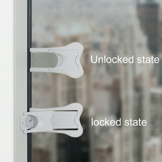 KongNai Sliding Door Lock for Child Safety, Baby Proof Lock for Patio