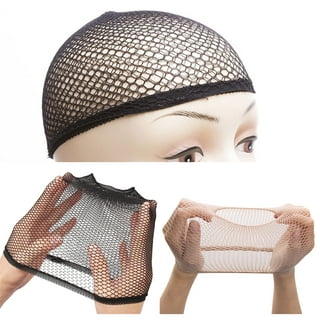  Idiytip Wig Net Cap Stretch Mesh Wig Cap Elastic Net Weaving  Cap Durable Wig Stocking Cap Soft Mesh : Beauty & Personal Care