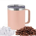 thumbnail image 1 of Travelwant 12oz Coffee Mug Vacuum Insulated Camping Mug with Lid Double Wall Stainless Steel Travel Tumbler Cup Coffee Outdoor Powder Coated, 1 of 7