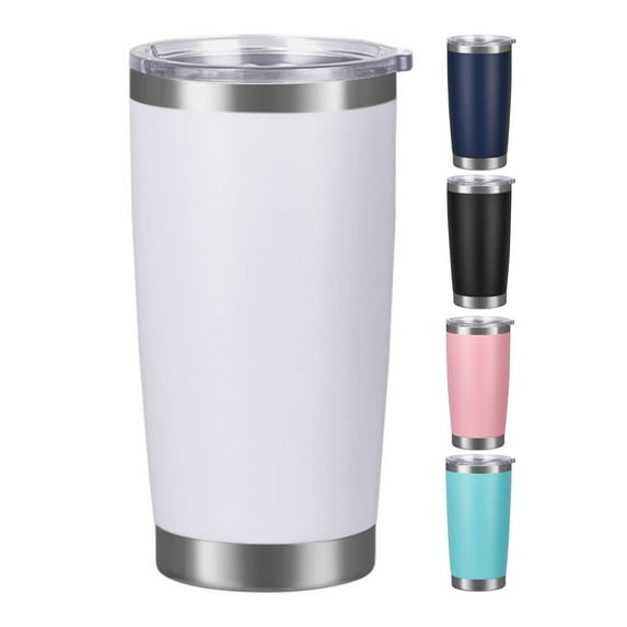 Travelwant 20oz Arctic Tumblers Stainless Steel Camping & Travel Tumbler with Splash Proof Lid Double Wall Vacuum Insulated, Premium Insulated