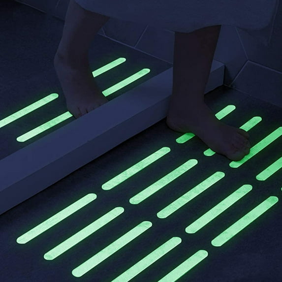 Travelwant 24Pcs Anti-Slip Strips, Safety Shower Treads Stickers Bathtub Non Slip Stickers, Anti Skid Tape