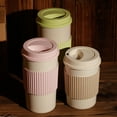 thumbnail image 1 of Travelwant 350ml/450ml/550ml Reusable Sustainable To-Go Travel Coffee-Cup - Ecoffee Cup - Portable Cups With No Leak Silicone Lid - Dishwasher Safe, 1 of 7